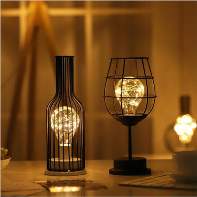 Contemporary Hollow Lamp