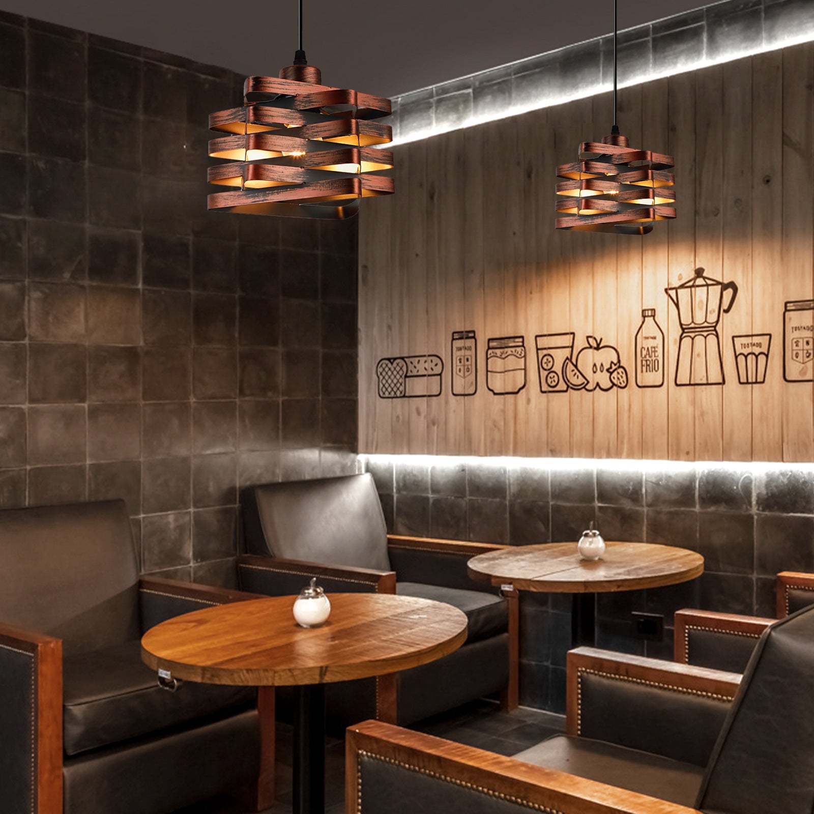 Vintage Bedside Chandelier