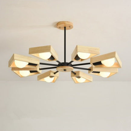 Solid Wood Chandelier