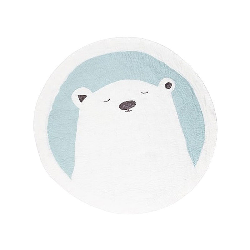 Cute Round Bear Rug
