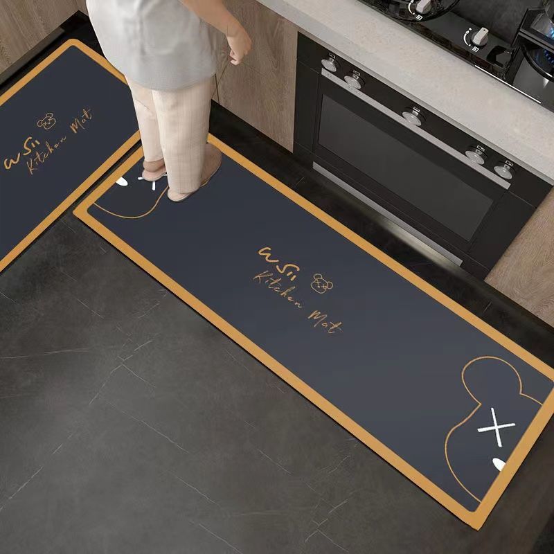 Oil-Resistant Kitchen Rug