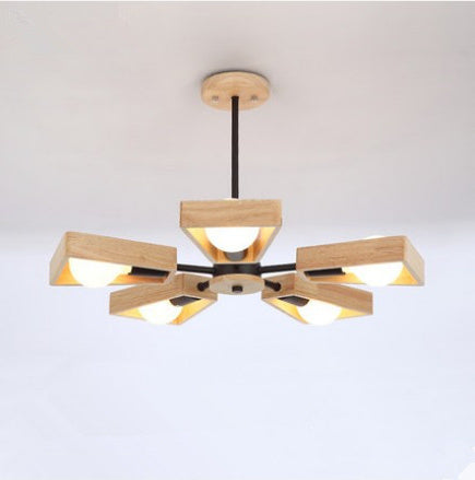 Solid Wood Chandelier