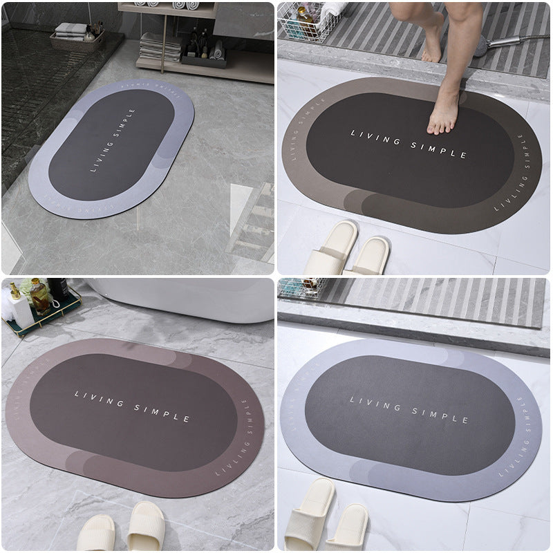 Modern Non-Slip Bathroom Mat
