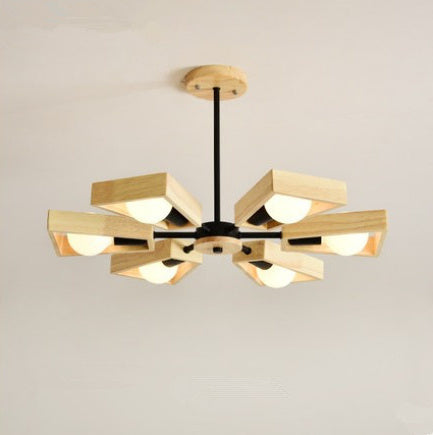 Solid Wood Chandelier