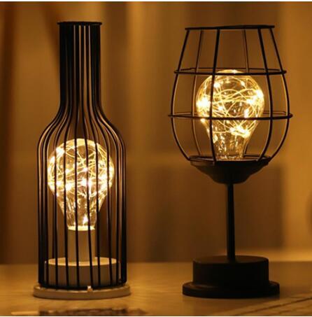 Contemporary Hollow Lamp