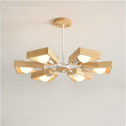 Solid Wood Chandelier