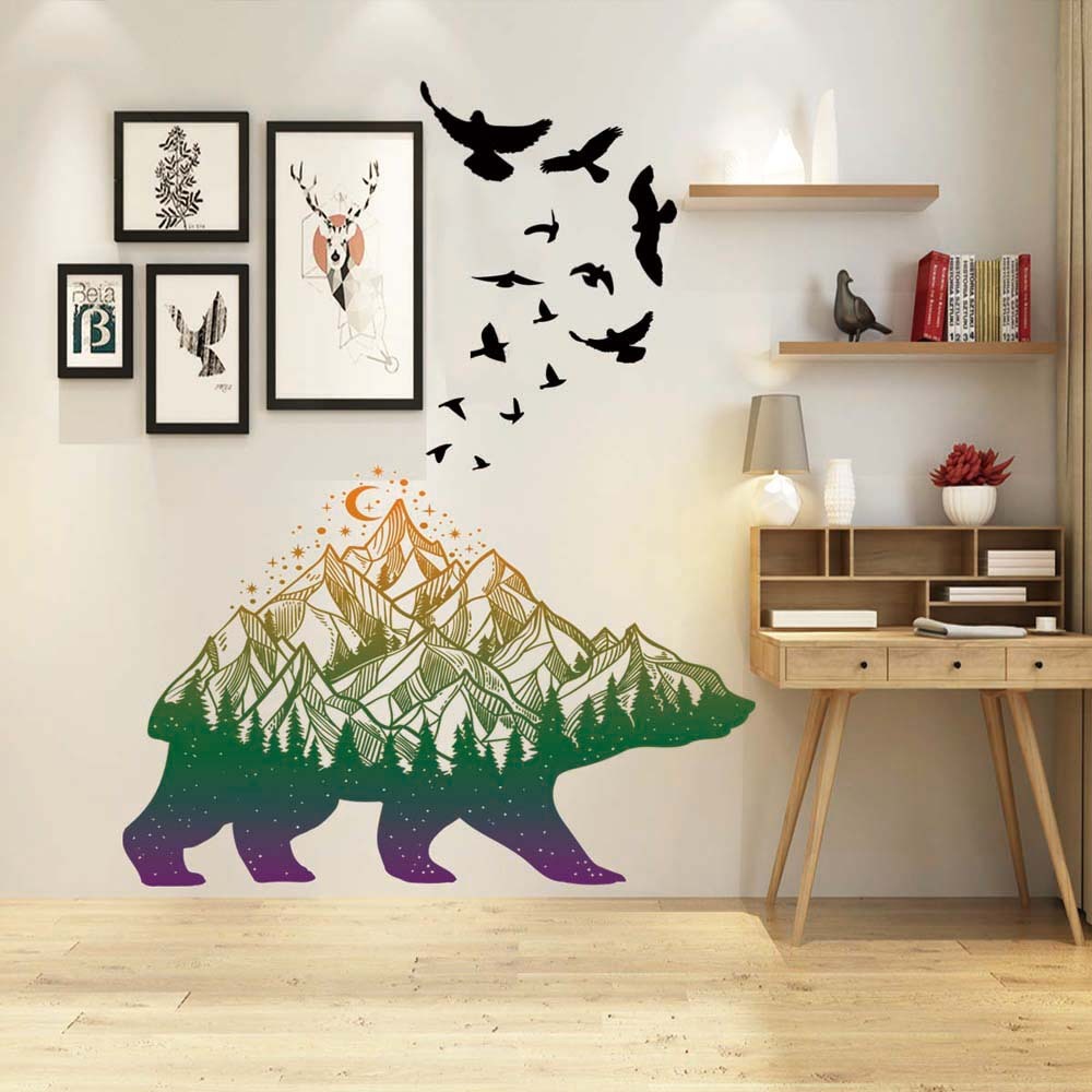 Bedroom TV Wall Decor