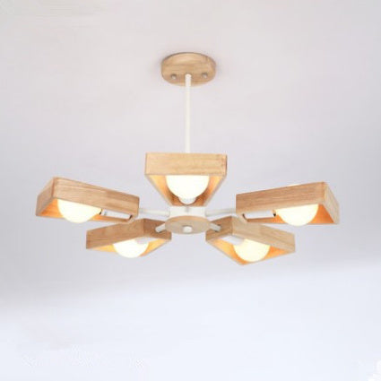 Solid Wood Chandelier